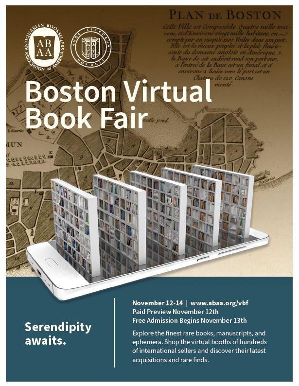 Boston International Antiquarian Book Fair (Virtual)