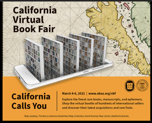 ABAA California Virtual Book Fair