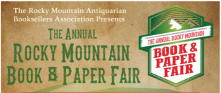 The Annual Rocky Mountain Book and Paper Fair