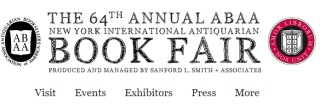 The 64th Annual New York Antiquarian Book Fair